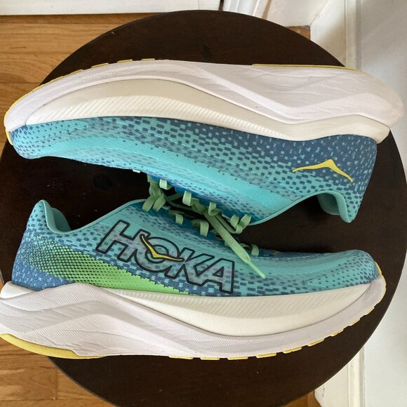 Hoka Mach X | Men's Size 10 D | Blue Green - Picture 6 of 8